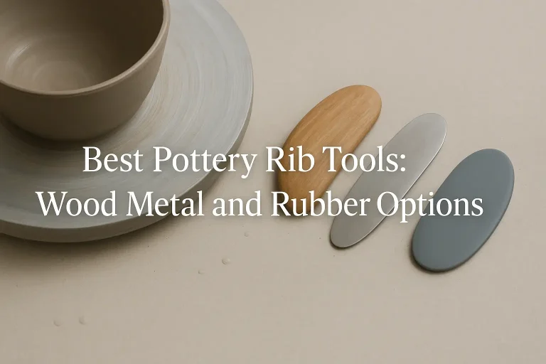 Best Pottery Rib Tools: Wood Metal and Rubber Options