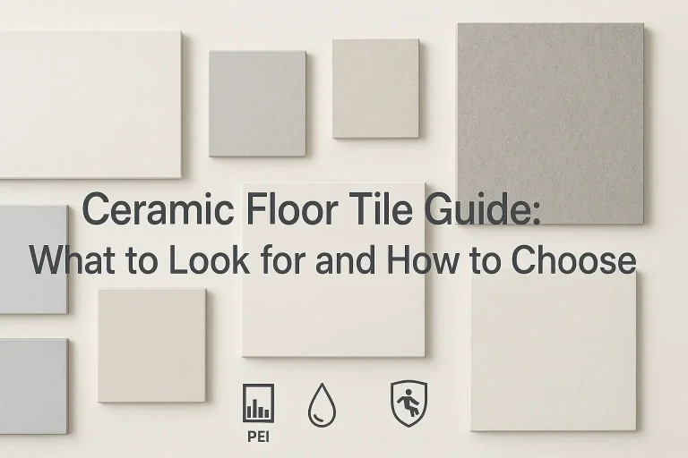 Ceramic Floor Tile Guide: What to Look for and How to Choose