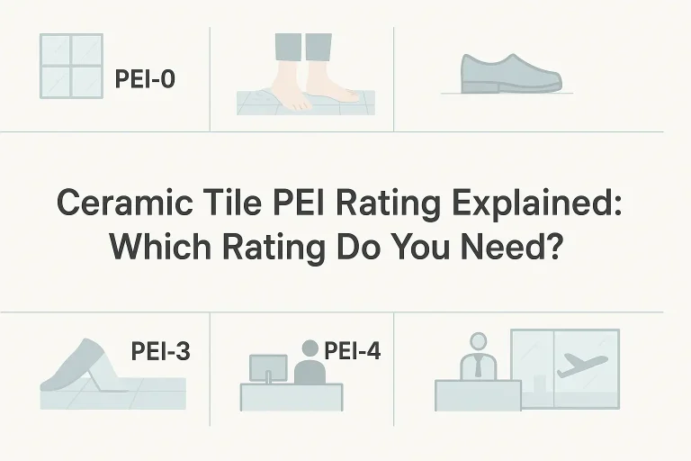 Ceramic Tile PEI Rating Explained: Which Rating Do You Need?
