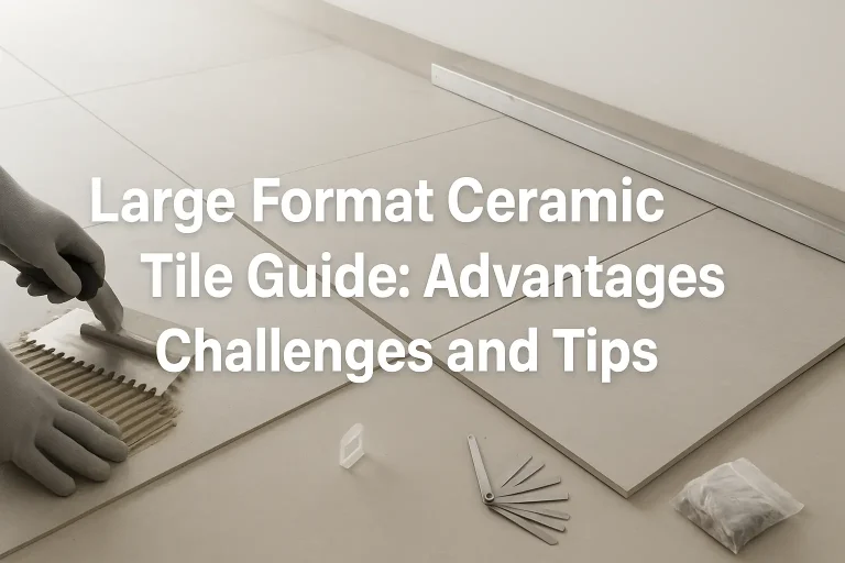 Large Format Ceramic Tile Guide: Advantages Challenges and Tips