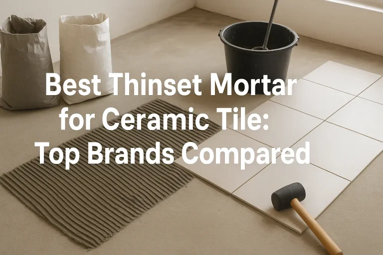 Best Thinset Mortar for Ceramic Tile: Top Brands Compared