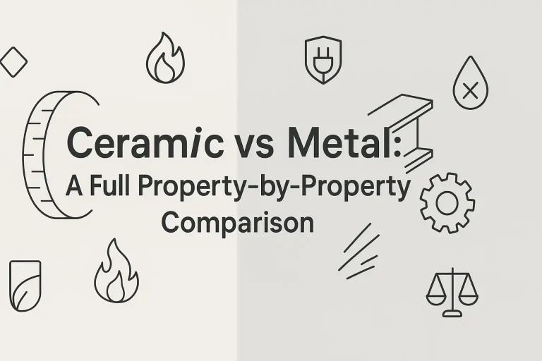 Ceramic vs Metal: A Full Property-by-Property Comparison
