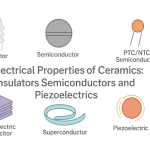 Electrical Properties of Ceramics: Insulators Semiconductors and Piezoelectrics