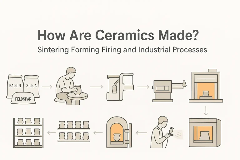 How Are Ceramics Made? Sintering Forming Firing and Industrial Processes