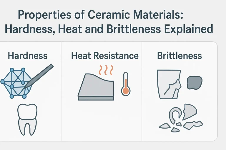 Properties of Ceramic Materials: Hardness Heat and Brittleness Explained