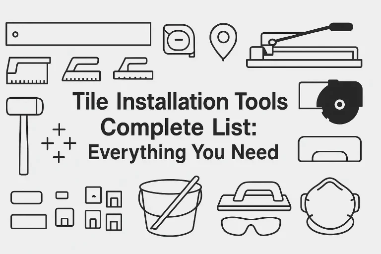 Tile Installation Tools Complete List: Everything You Need