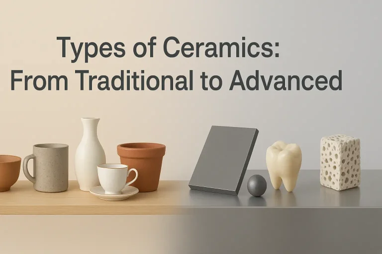 Types of Ceramics: From Traditional to Advanced