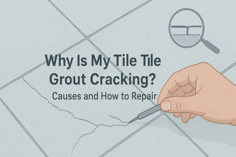 Why Is My Tile Grout Cracking? Causes and How to Repair