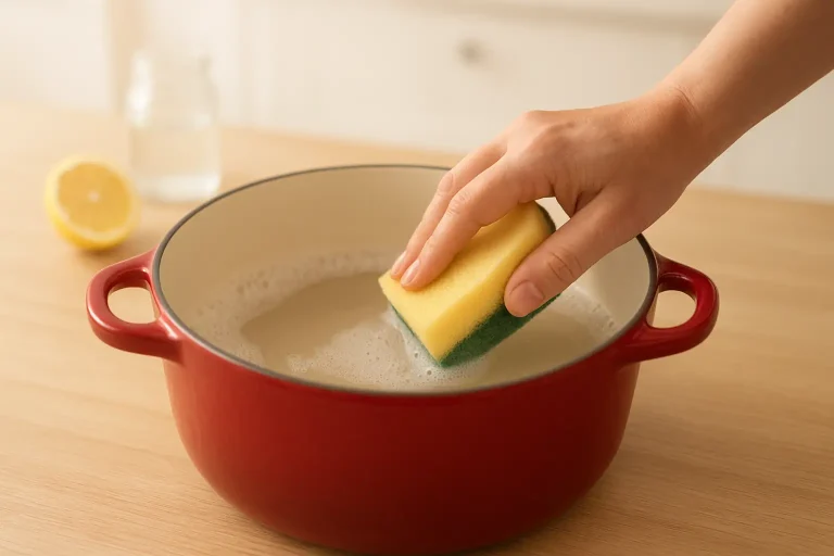 How to Clean a Ceramic Dutch Oven: Stain and Odor Removal Guide