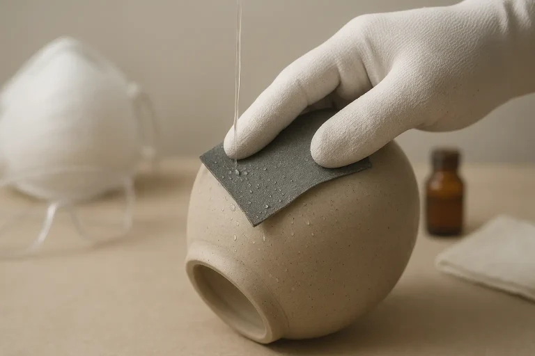 How to Prepare Ceramic Surfaces for Painting: Sanding Priming and Adhesion