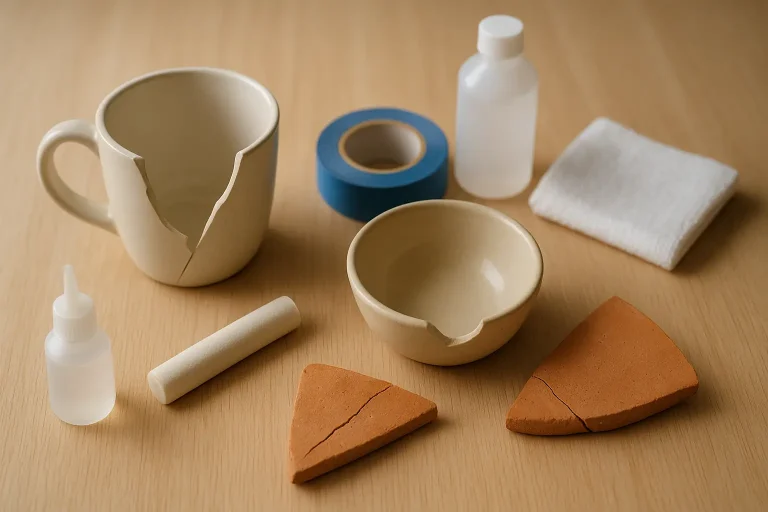 How to Repair Broken Ceramic: Glues Cracks and Chips Guide