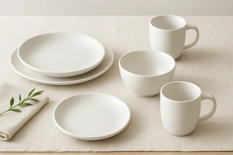 White Ceramic Dinnerware: Best Sets and Brands